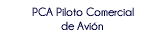 PCA Piloto Comercial de Avión